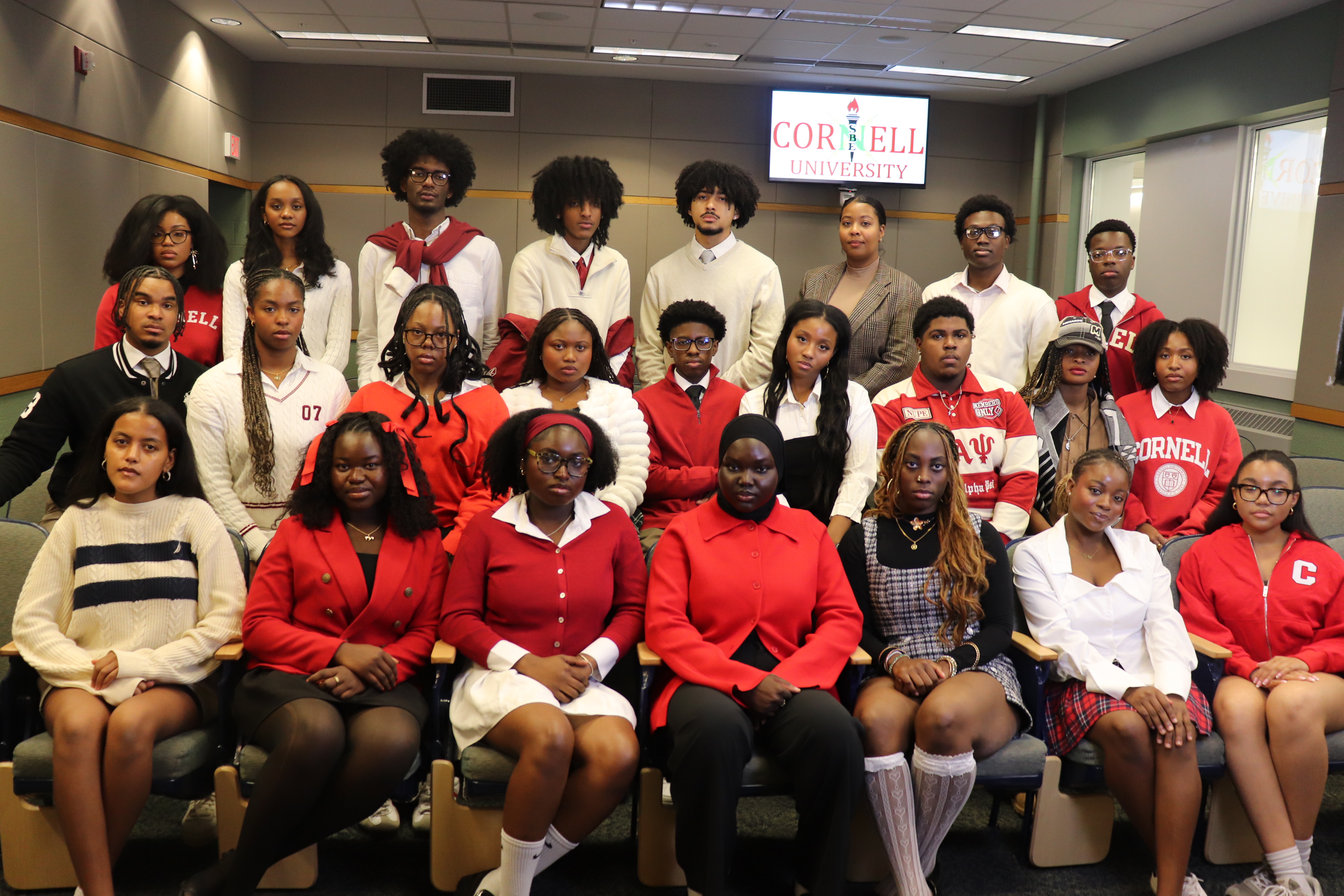 Group photo of the chapter's executive board of 2024-2025