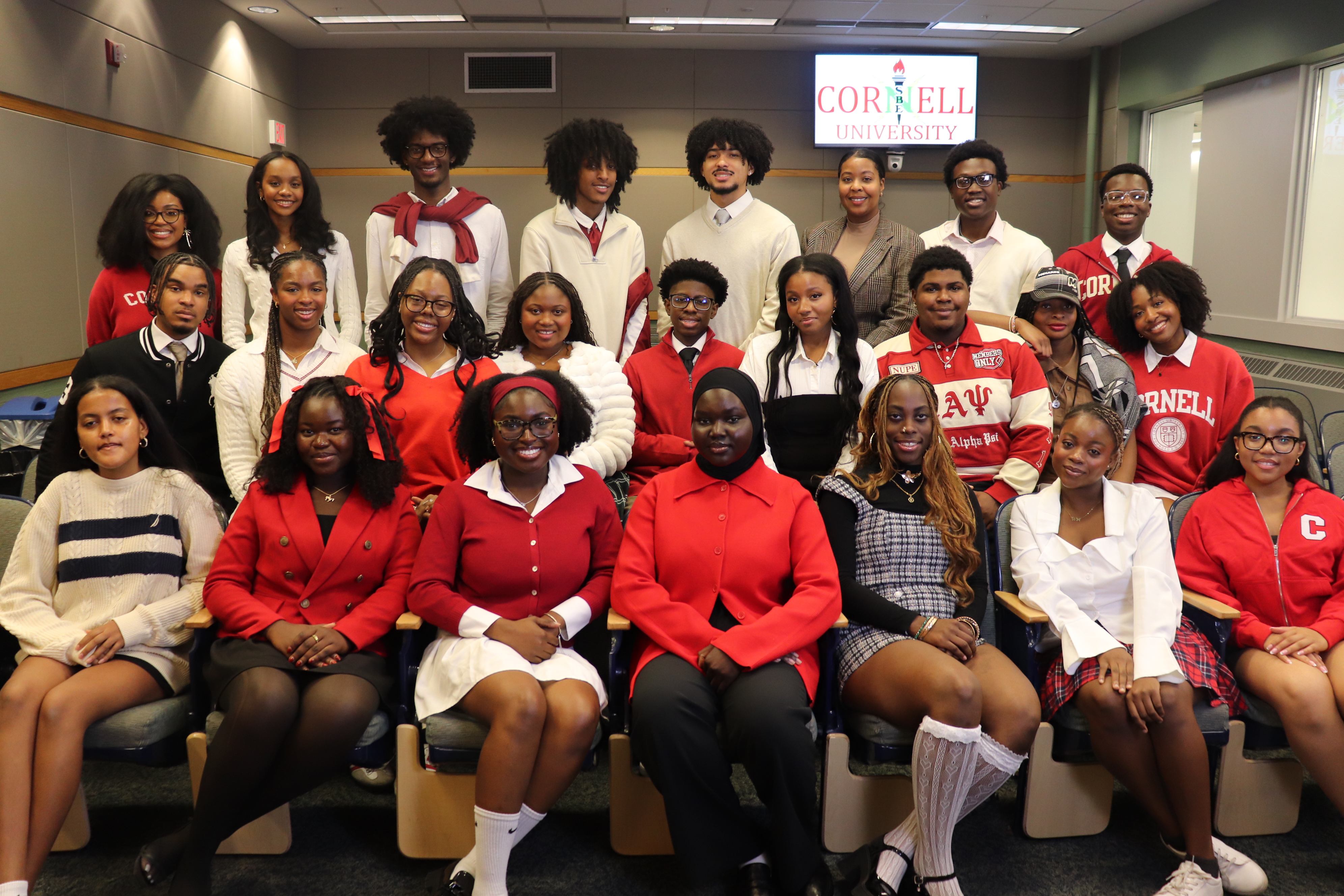 Group photo of the chapter's executive board of 2024-2025